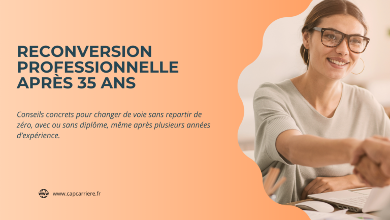 Reconversion professionnelle après 35 ans : par où commencer ?